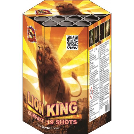 Ohňostroj Lion king19r 30mm