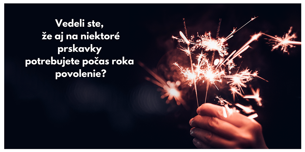 Pouitie a nkup pyrotechniky cez rok