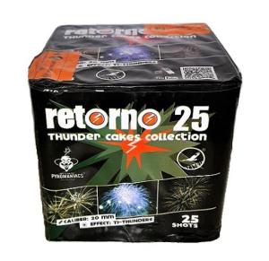 Ohostroj Retorno thunder cakes 25r 20mm 1ks