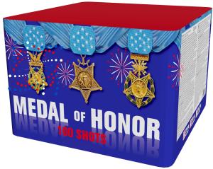 Ohostroj Medal of honor 100rn 25mm 1ks