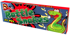 Detsk pyrotechnika Rattle snakes 24ks/bal