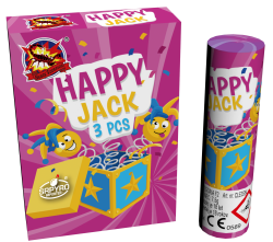 Detsk pyrotechnika Happy Jack 3ks/bal